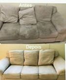 Limpeza higienização de sofá