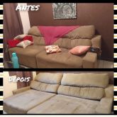 Limpeza sofá cama box ou sofá
