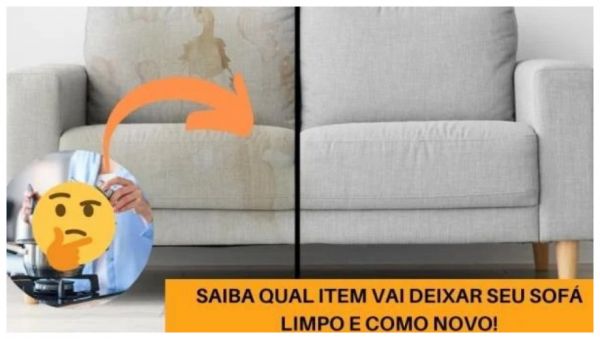 Lavagem no sofá em sua casa a seco