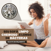 Limpeza de sofá a seco em Sarandi