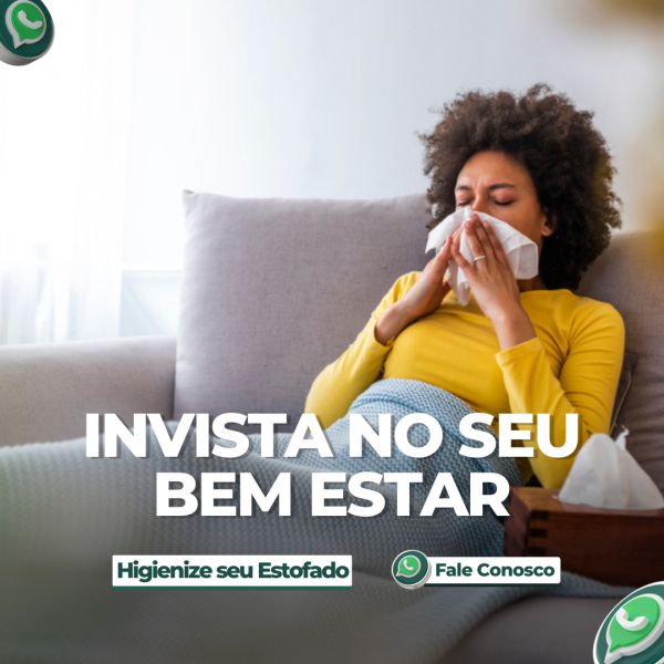 Limpeza de sofá a seco