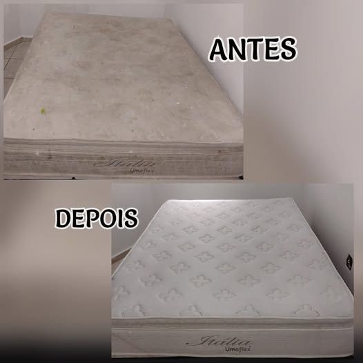 Lavagem colchão a seco